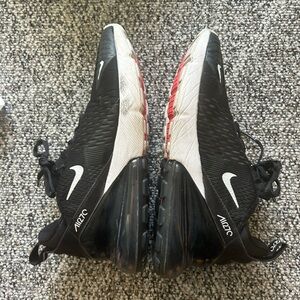 Nike air max 270 6.5 youth black white no box